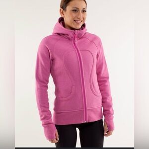 Lululemon Scuba Zip up Hoodie - Sparkle Pink